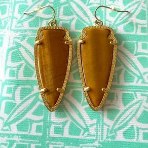 Kendra Scott Arrowhead Earrings